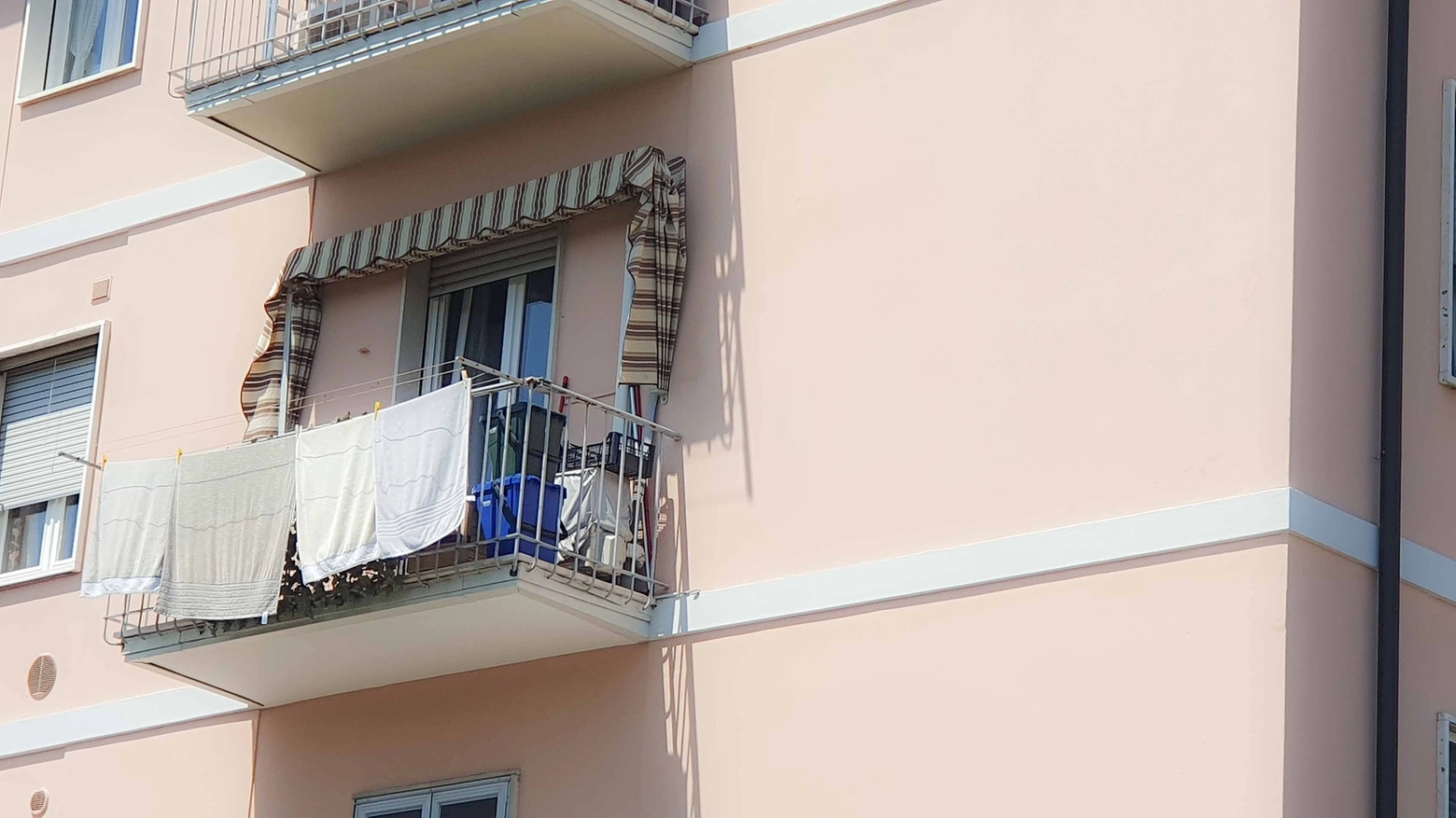 L'appartamento di via Sorbana a Brescia