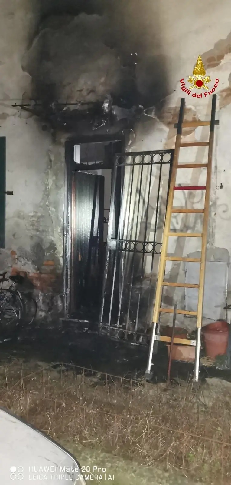 Casalpusterlengo: fiamme nella notte in via Cesaris