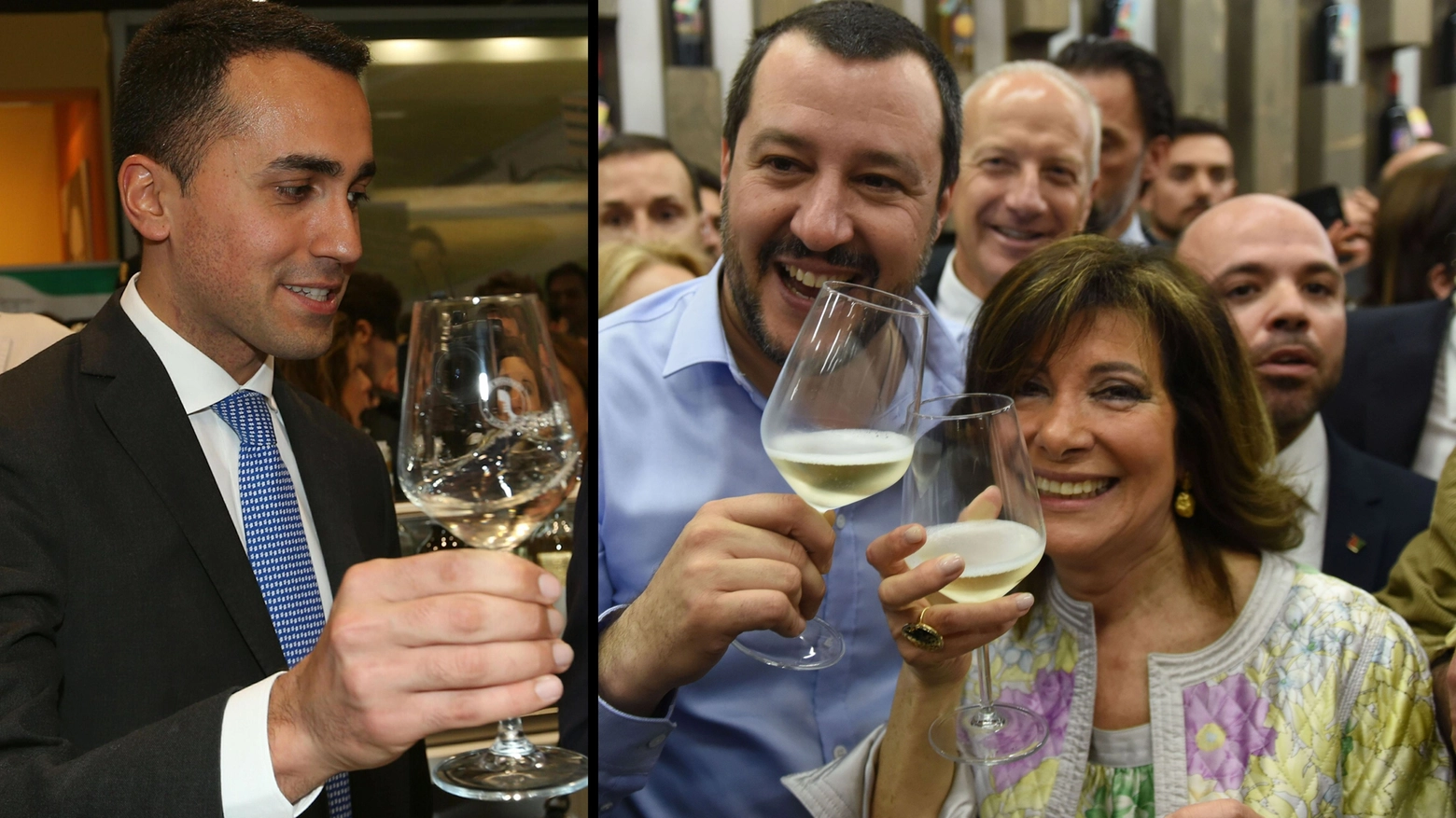 Vinitaly, Di Maio, Salvini e Casellati
