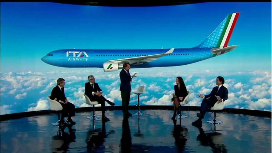 La nuova livrea degli aerei Ita Airways