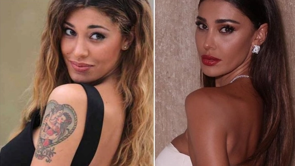 Belen, con e senza il tatuaggio sulla spalla sinistra