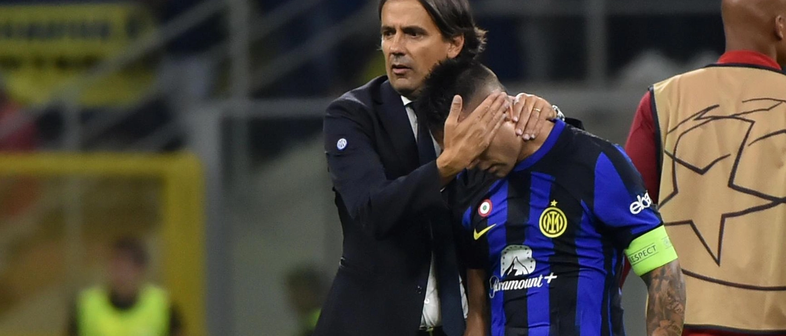 Il sold out salta per l’assenza dei sostenitori portoghesi, squalificati dall’Uefa e senza i tifosi ospiti la prima partita casalinga è tutta dei fan nerazzurri. Marotta su Lautaro: "È arrivato ragazzo, sta diventando un campione".