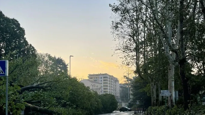 Maltempo a Saronno