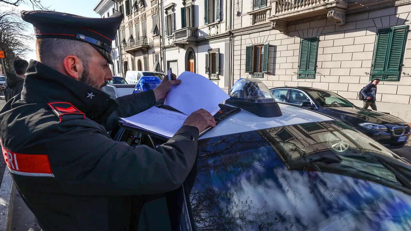 I carabinieri hanno denunciato il motociclista protagonista dell'incidente