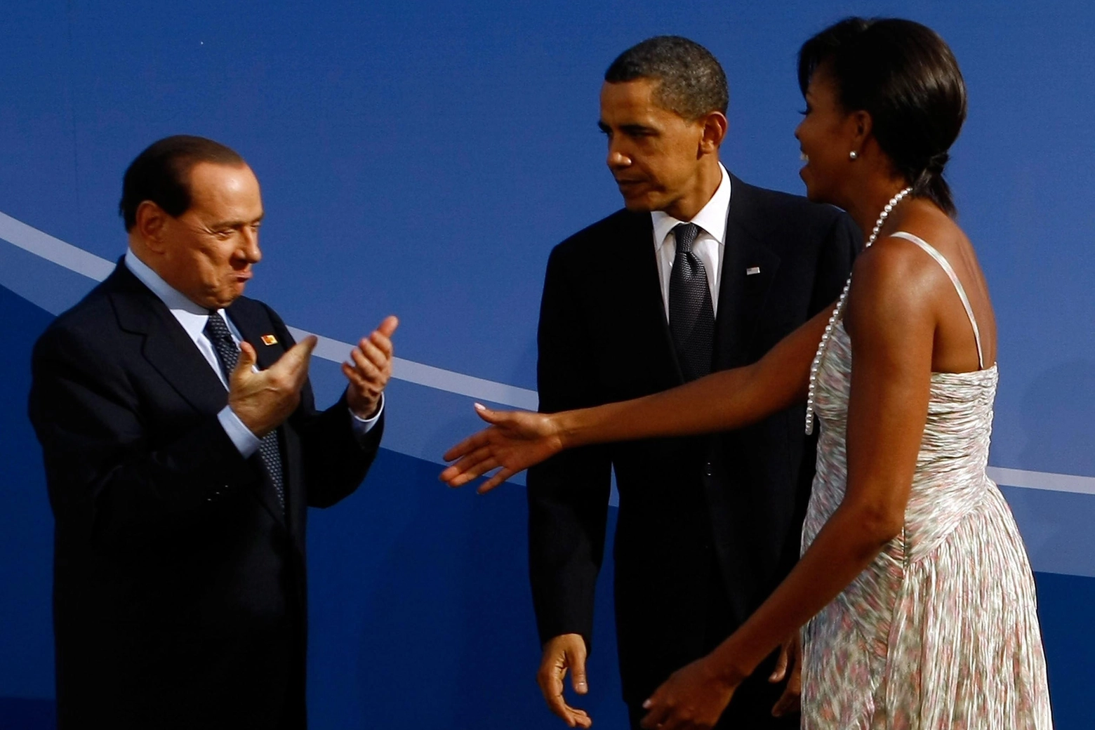 Berlusconi e gli Obama