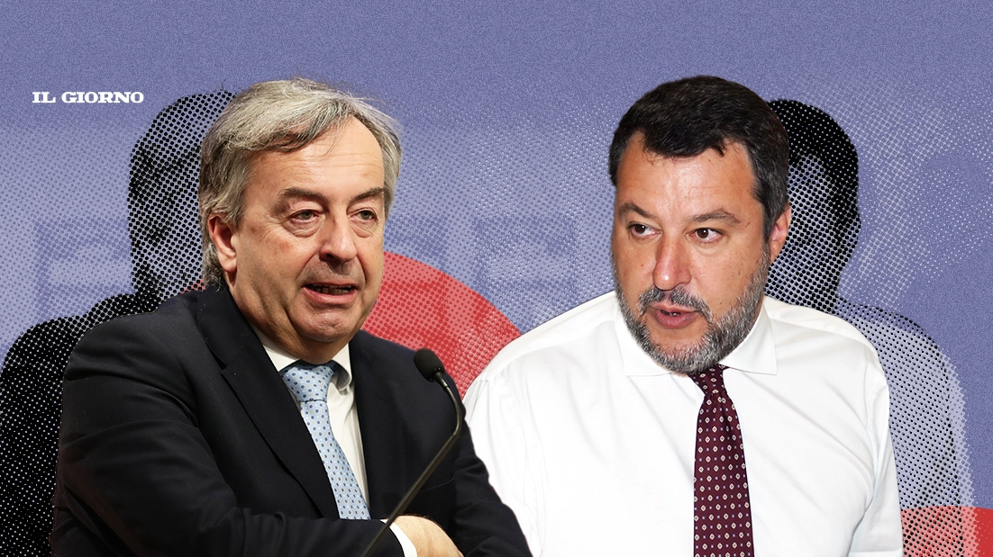 Roberto Burioni e Matteo Salvini