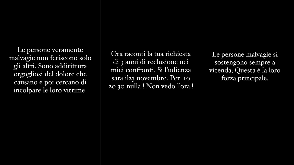 Alcune delle storie Instagram di Nina Moric in risposta a Corona