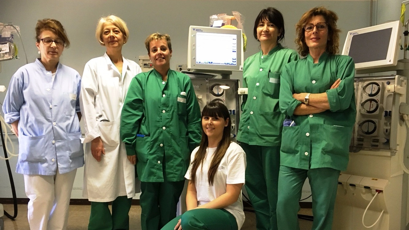  Lo staff del Centro dialisi di Chiavenna