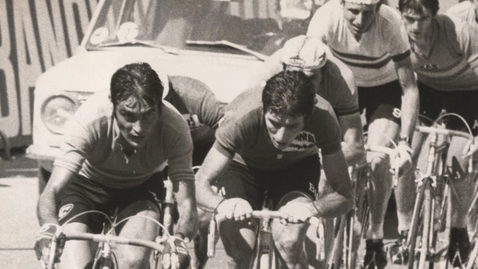 Il 2 settembre 1973 Felice Gimondi diventa campione del mondo di ciclismo su strada a Barcellona: battuti allo sprint Freddy Maertens e Luis Ocaña, sconfitto Eddy Merckx