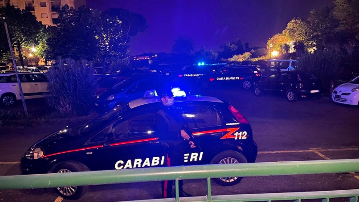 Controlli dei carabinieri a Roma