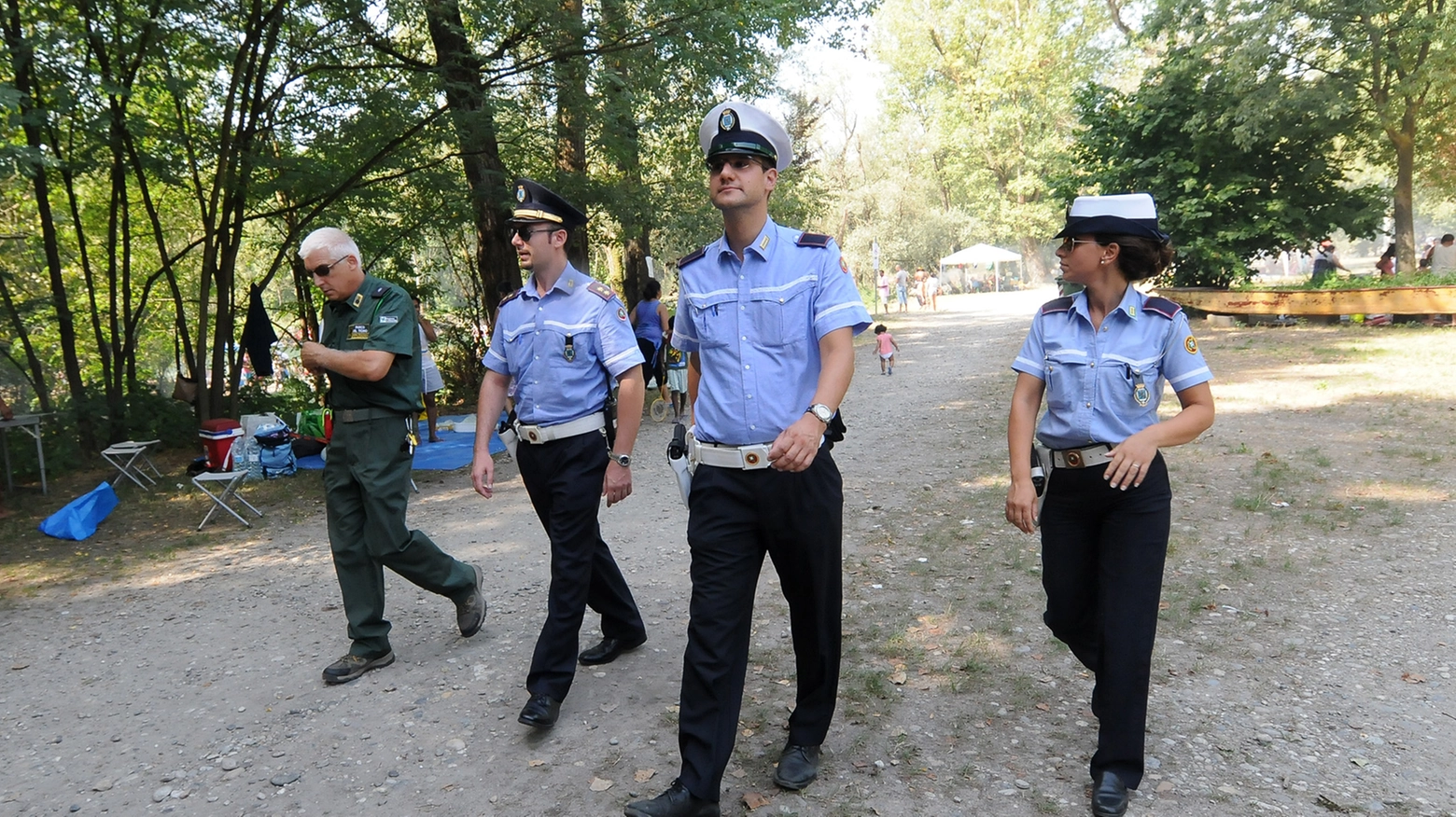 I controlli alla Gabana di Polizia Locale e Guardie Ecologiche del Parco Ticino  (Studiosally)