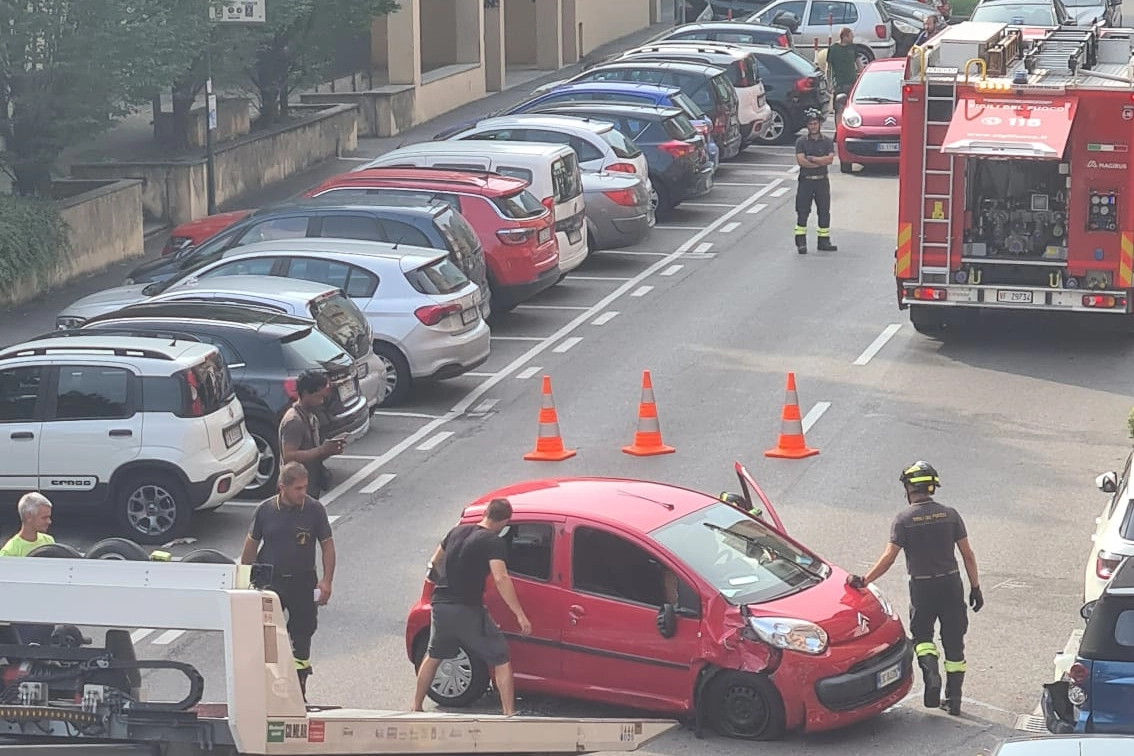 La rimozione dell'auto