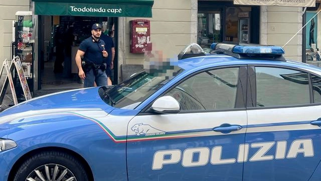 L'intervento della polizia