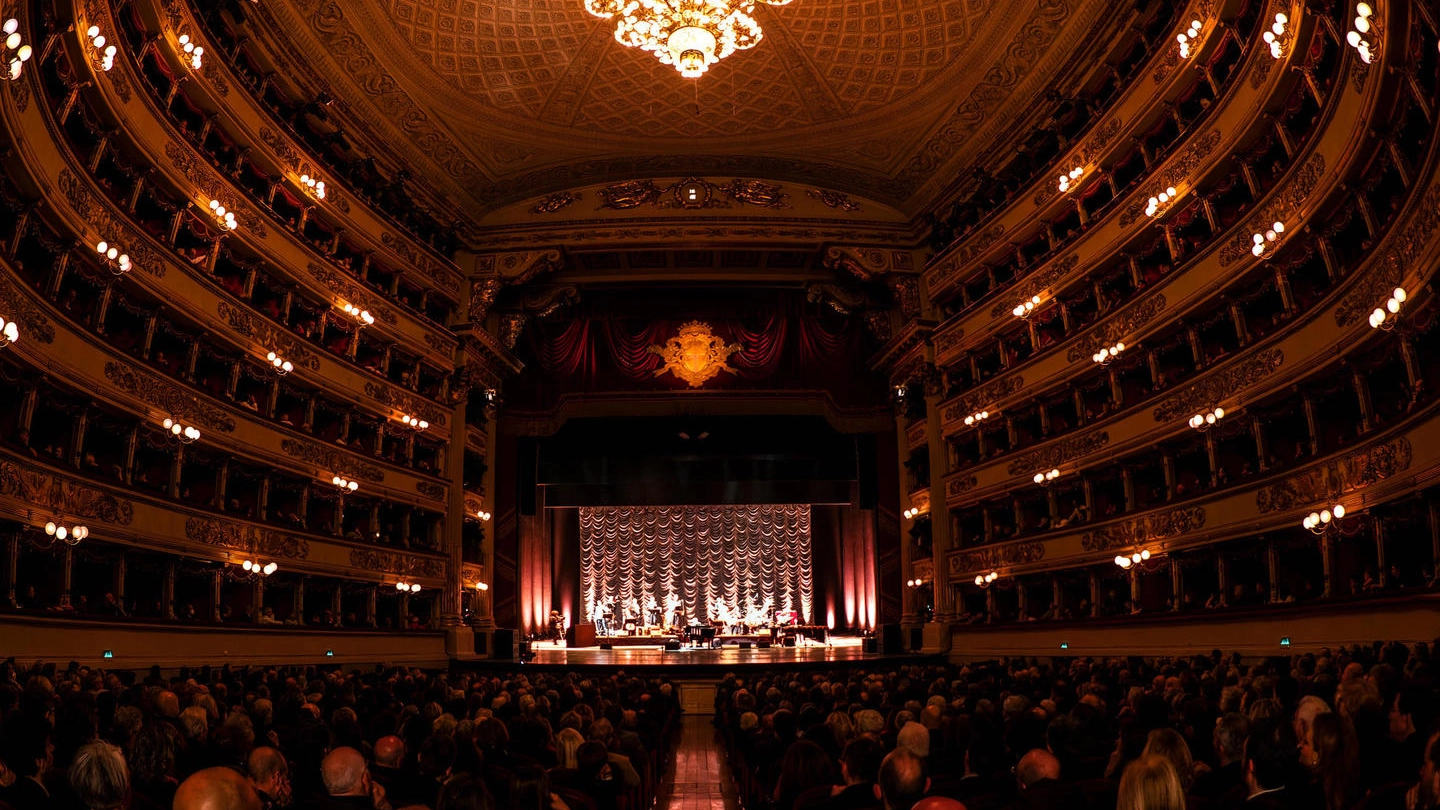 La Scala di Milano, vista dalla platea