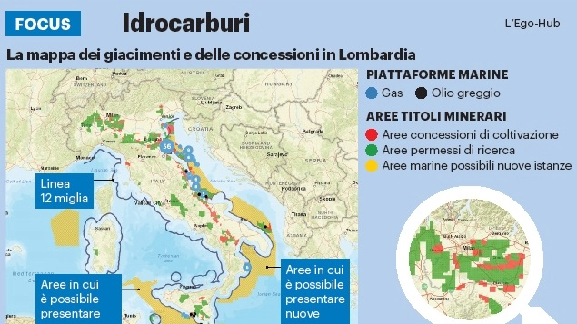 Idrocarburi in Lombardia
