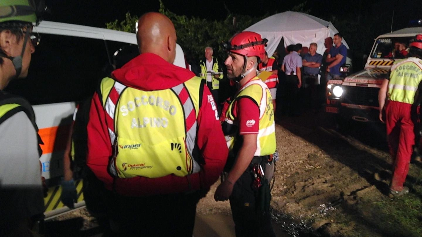 Soccorso alpino in azione (Foto archivio)