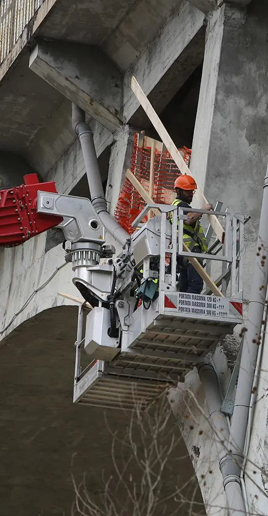 Il ponte di Realdino finisce ai Raggi X