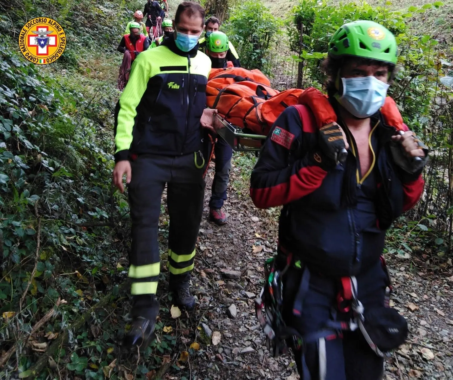 Santuario Rovinata, trovato uomo sfigurato dalle fiamme: è in fin di vita