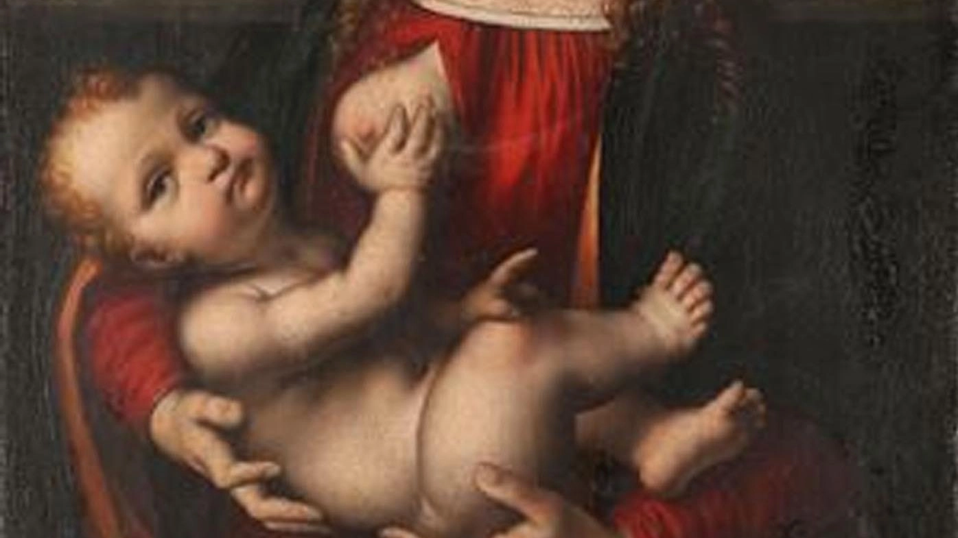 Madonna del latte, il dipinto dell’allievo di Leonardo torna a casa Madonna del latte, il dipinto dell’allievo di Leonardo torna a casa