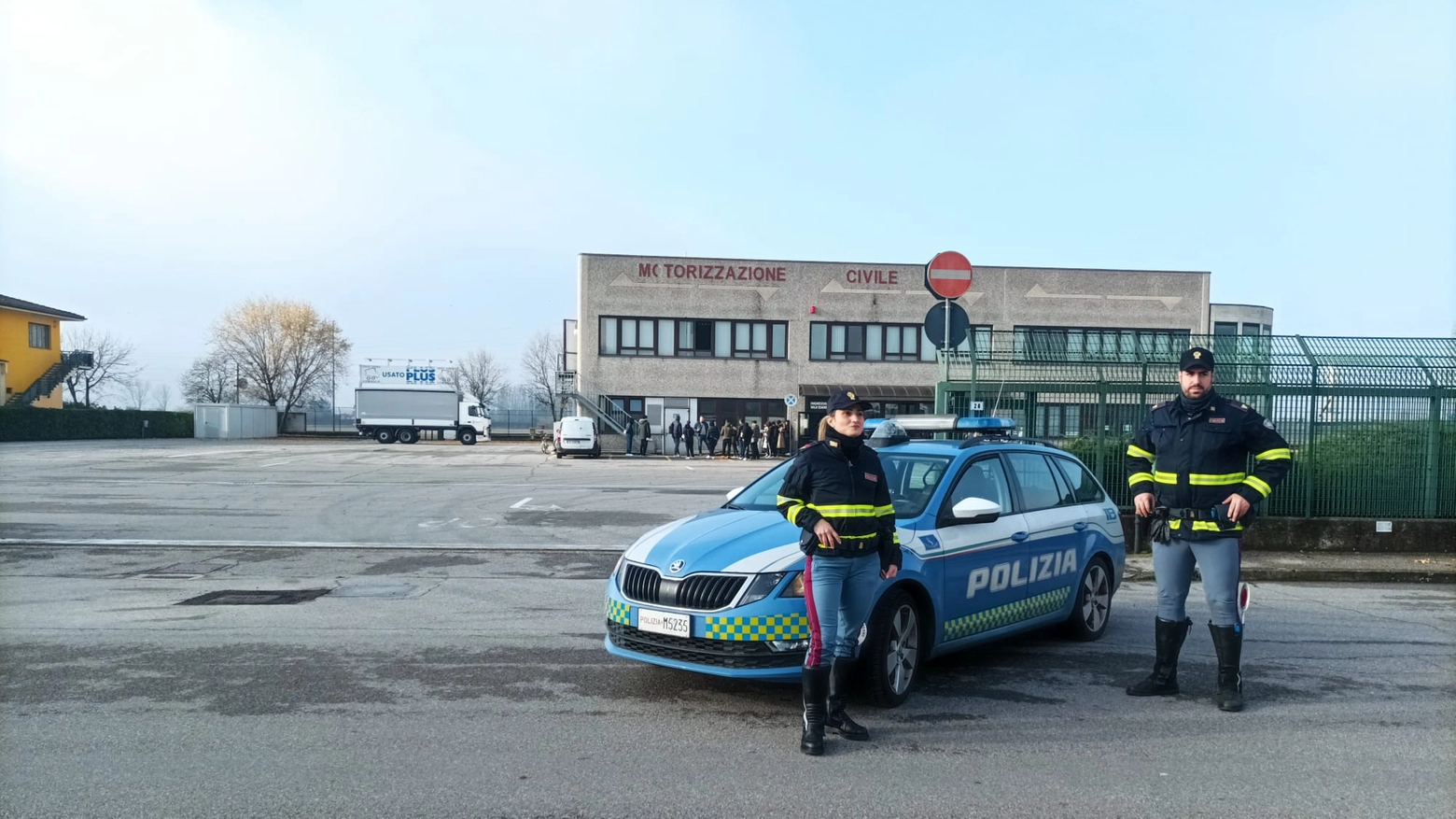 Controlli presso la motorizzazione civile