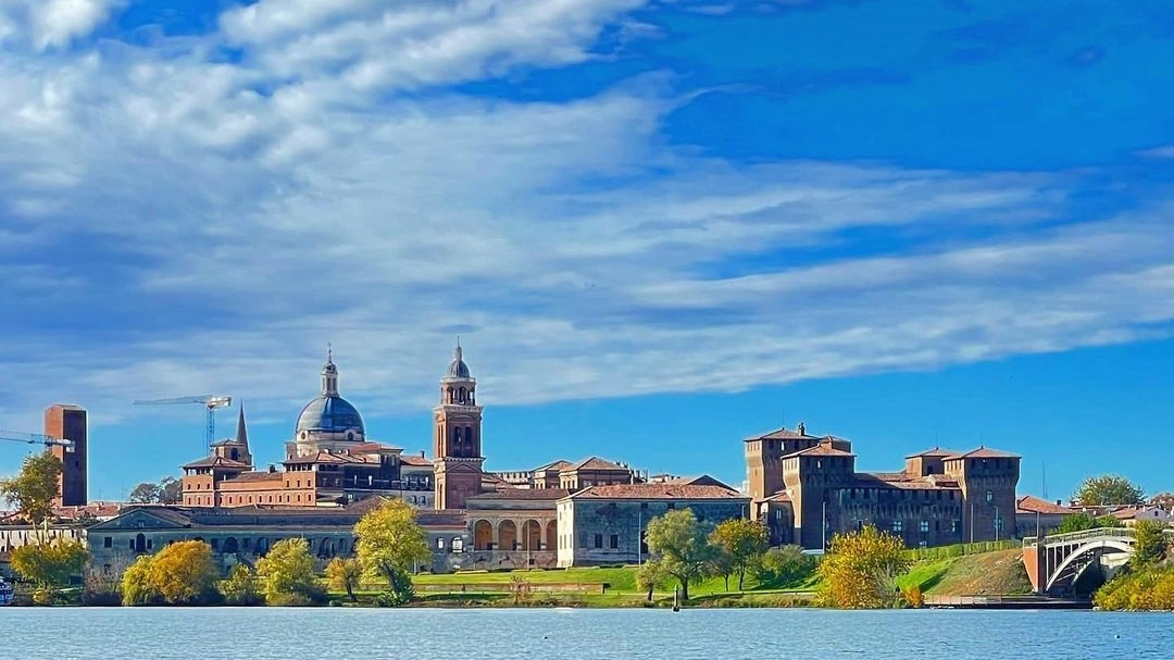 Uno scorcio di Mantova, la terza città più sostenibile in Italia secondo Legambiente