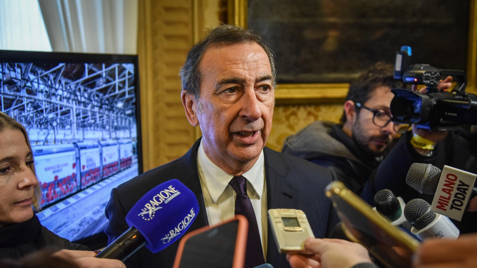 Il sindaco Beppe Sala Il sindaco Beppe Sala