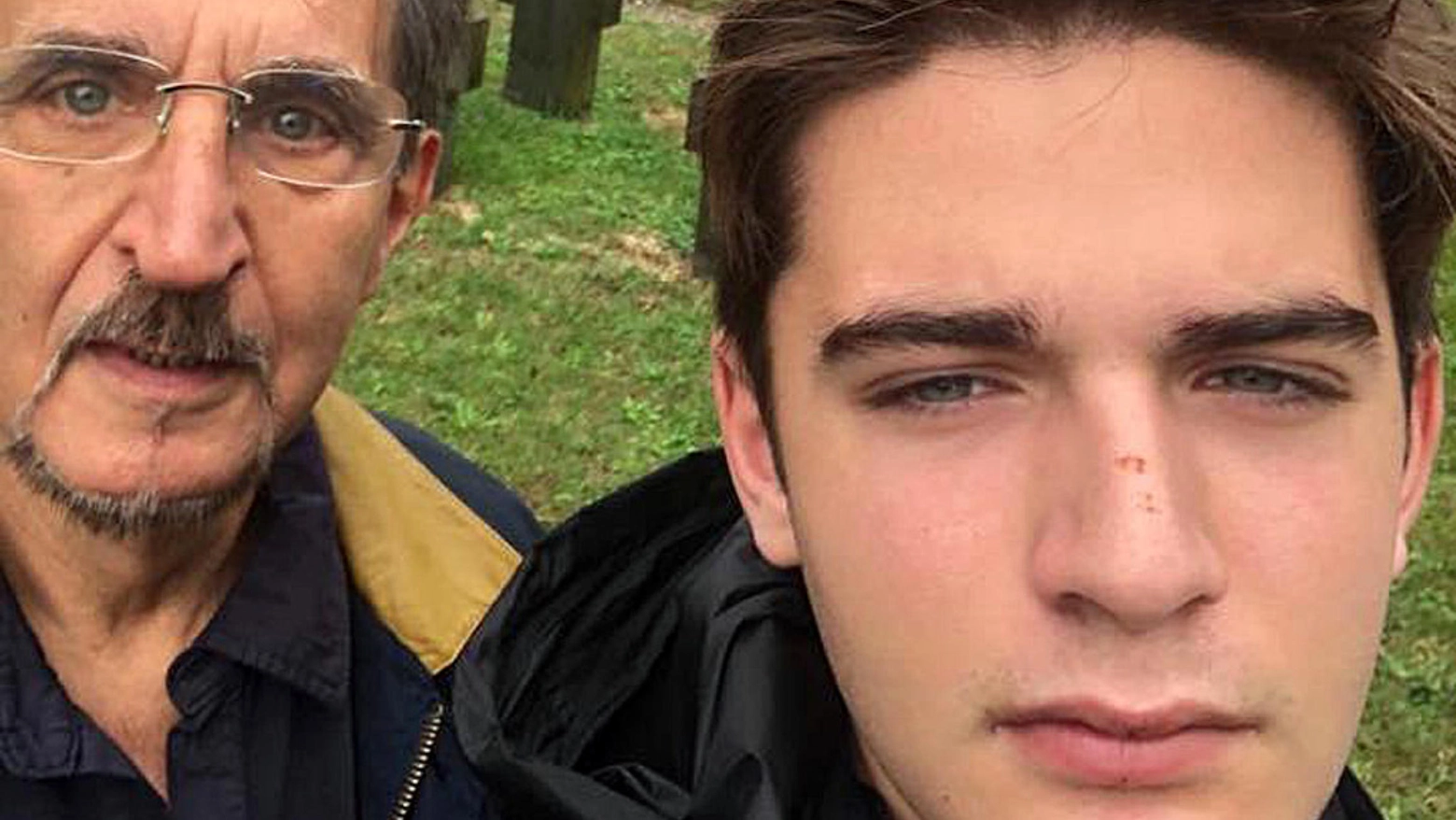 Ignazio La Russa col figlio Leonardo Apache (foto tratta dal profilo Facebook del presidente del Senato)