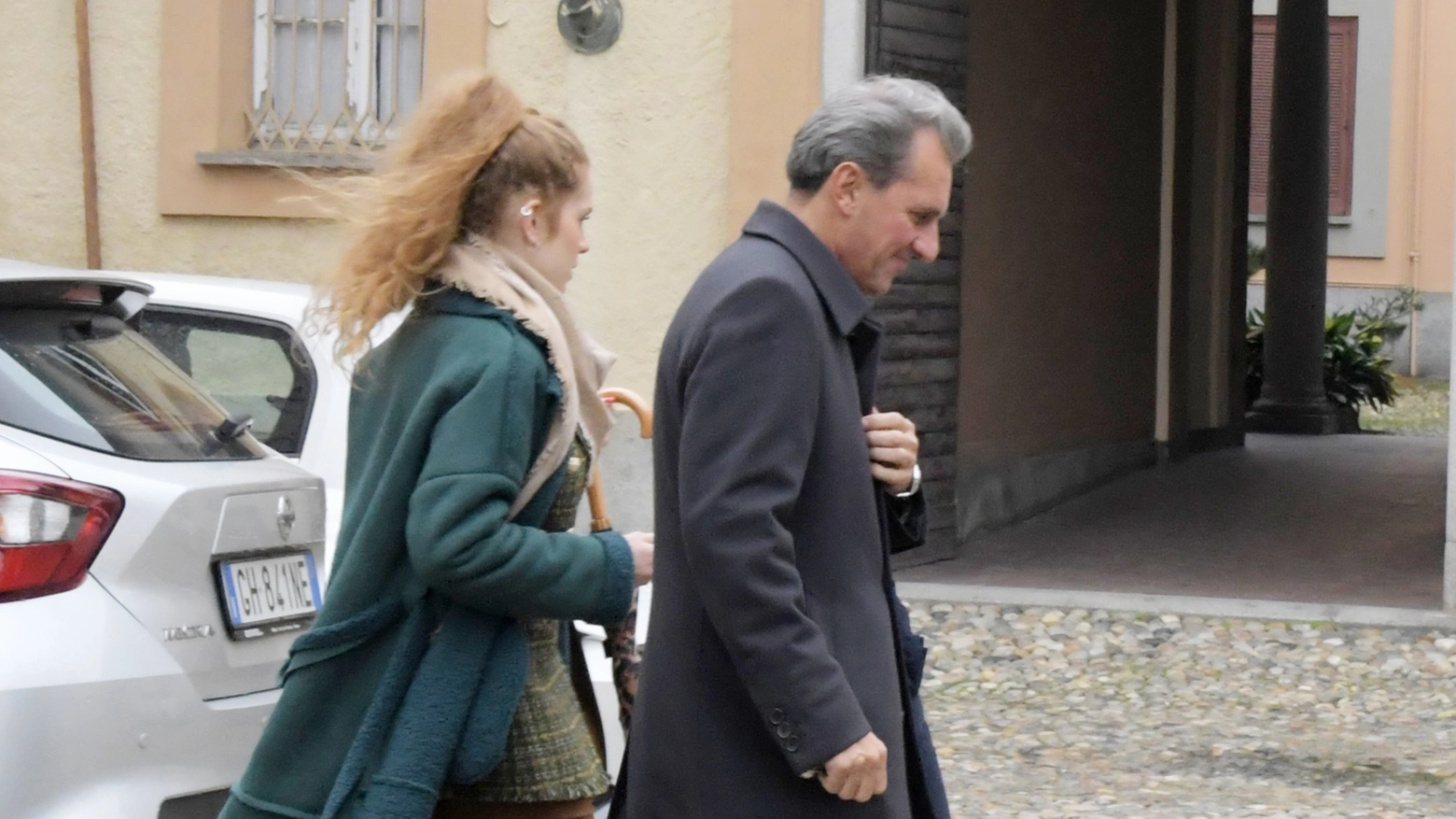 L'ex presidente Manuel Elleboro all'uscita del Tribunale di Pavia