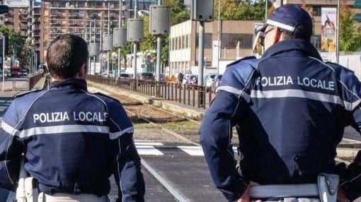 Polizia locale a Milano (Archivio)