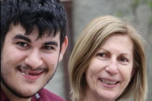 Teresa Bellini, referente lombarda del Coordinamento Confad, con suo figlio