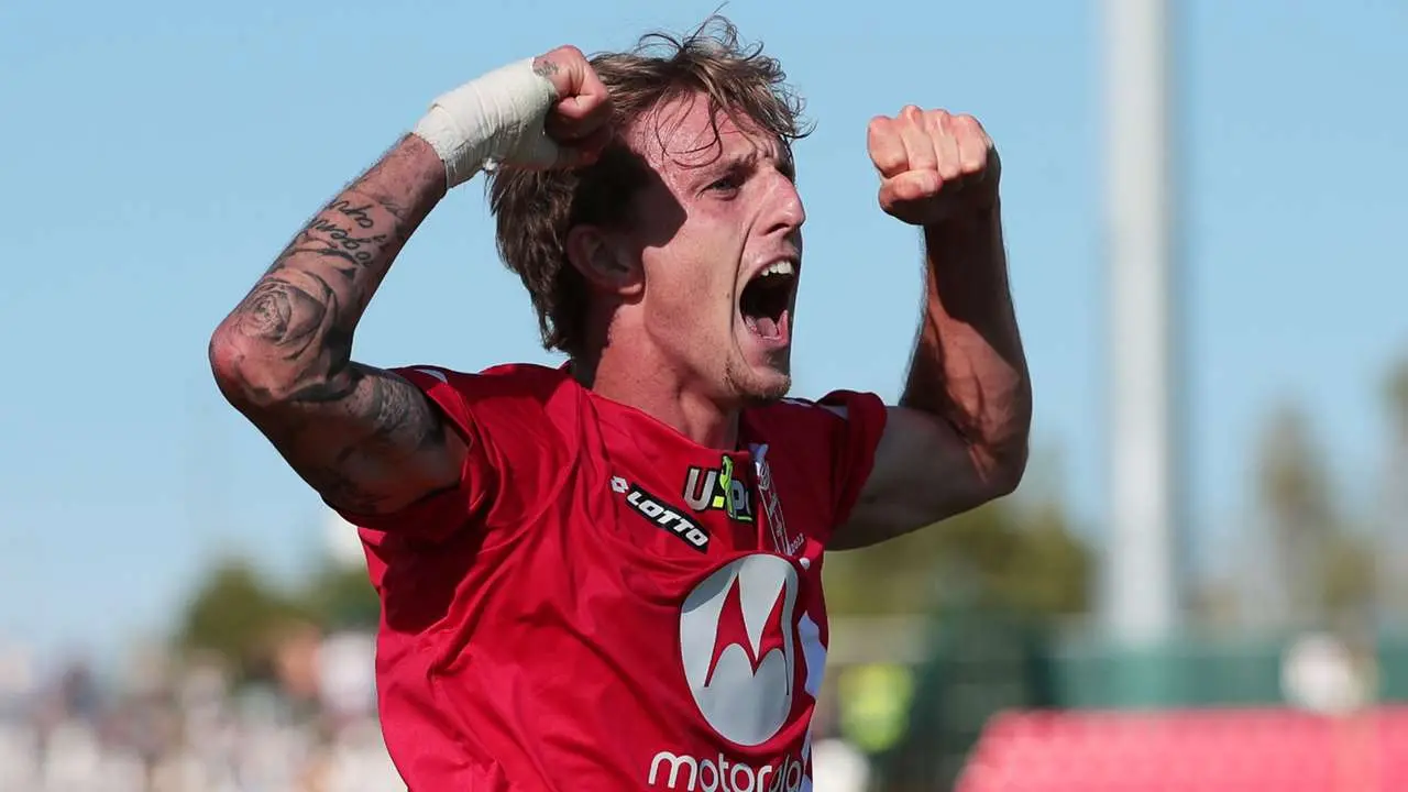Nicolò Rovella con la maglia del Monza