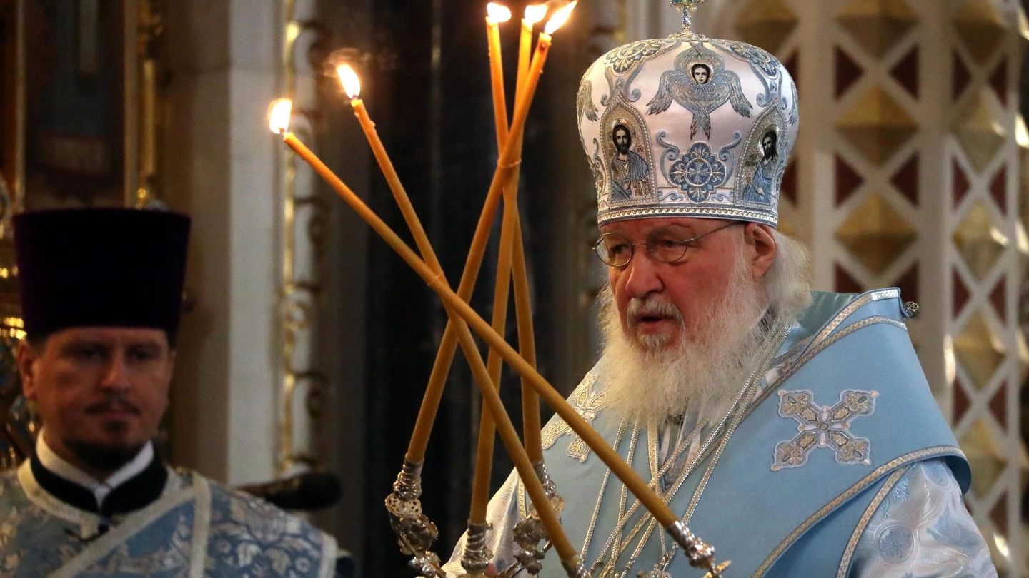 Il patriarca russo Kirill, grande amico di Putin e sponsor della guerra