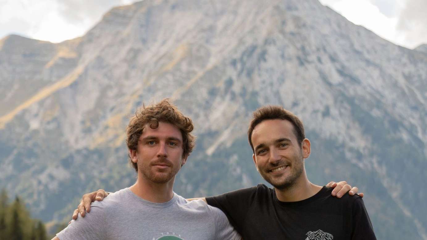 Arrigo Berera, ingegnere ambientale, e Jacopo Maffiuletti, consulente di digital marketing