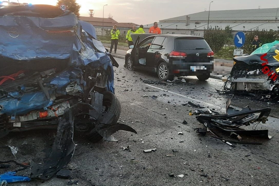 Incidente in viale Forlanini a Milano