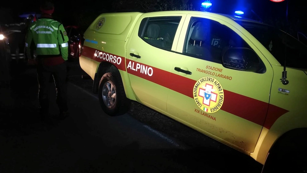 Il campo base del Soccorso alpino Il campo base del Soccorso alpino