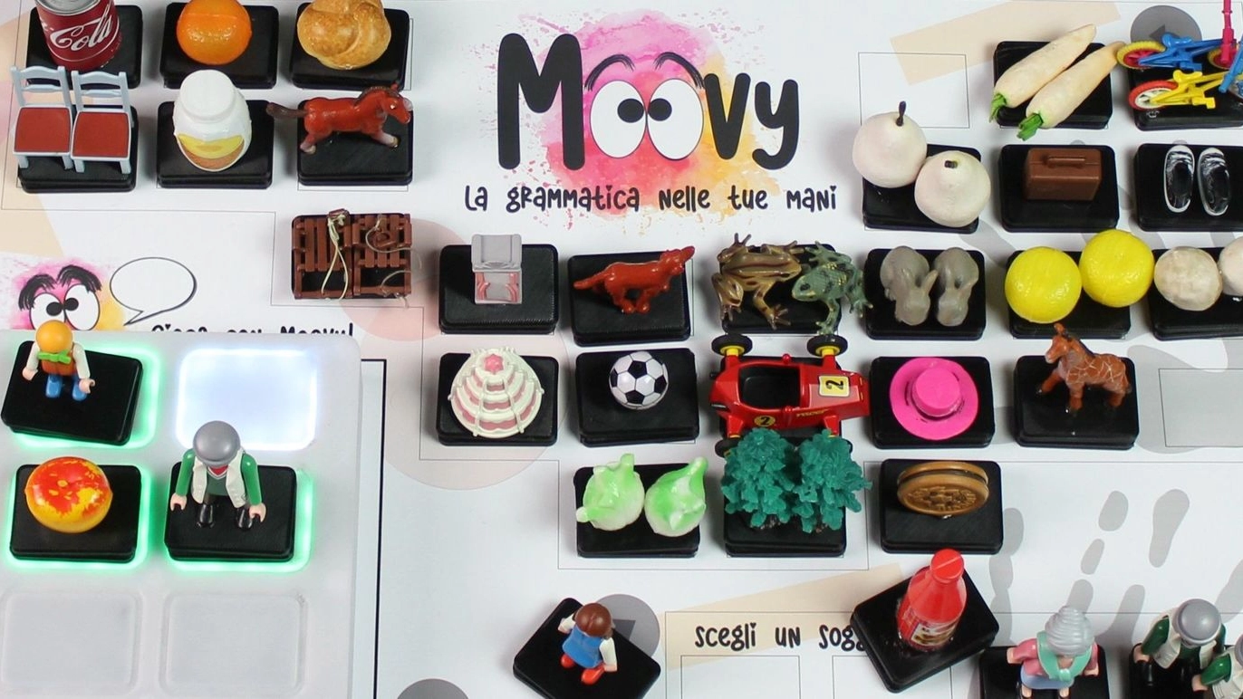 Il prototipo del gioco "Moovy"