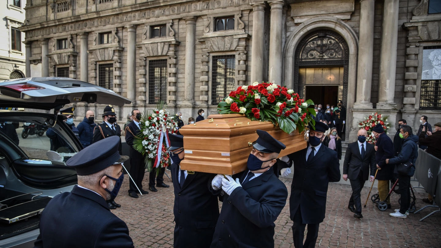 Il funerale di Carlo Tognoli