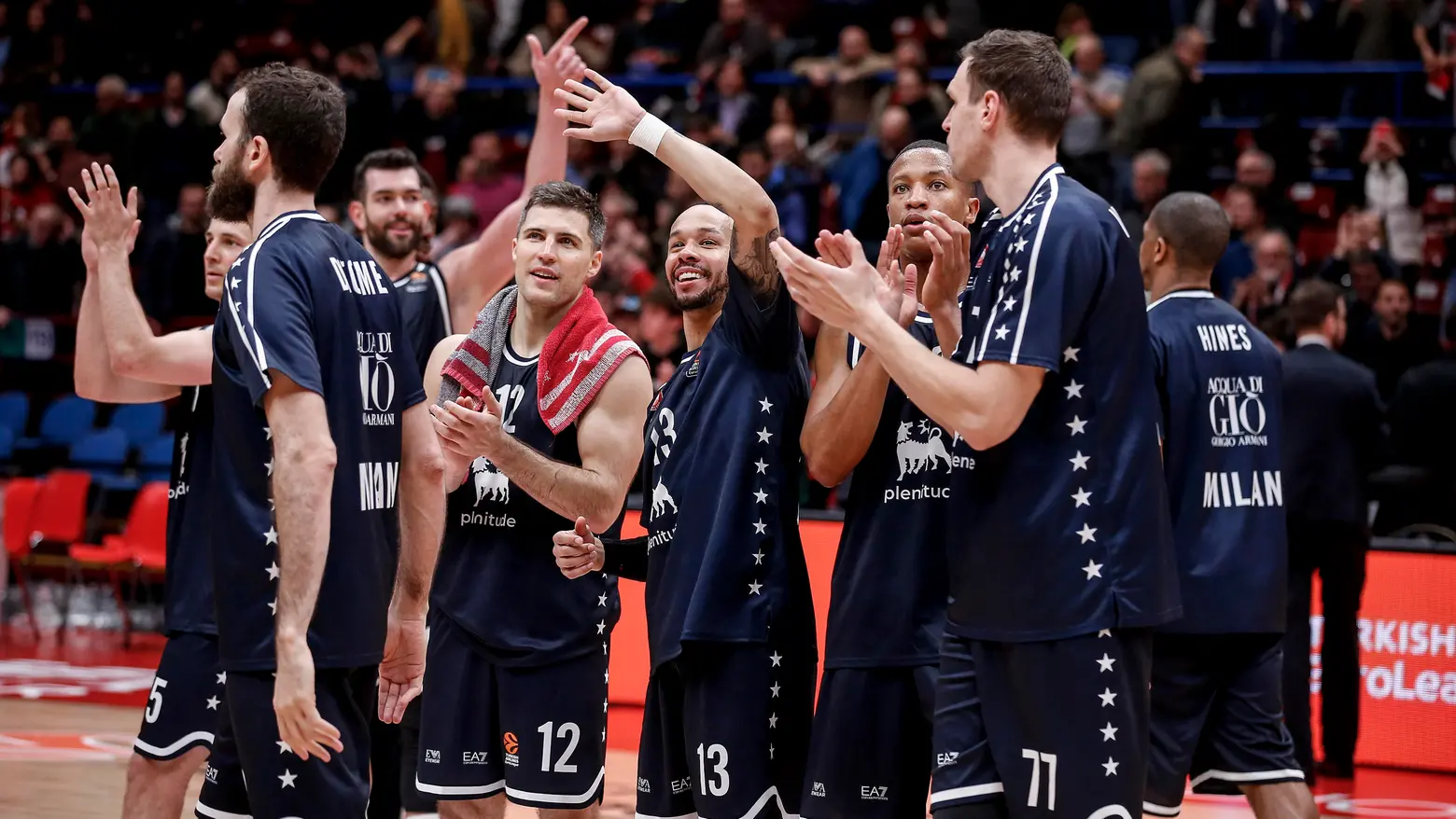 Olimpia Milano saluta il Forum