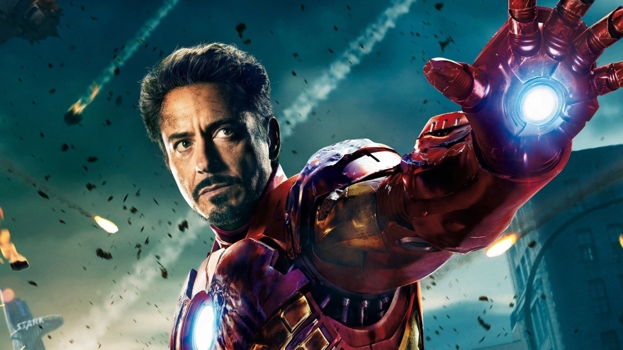 Un'immagine di Iron Man, con Robert Downay Jr., eroe Marvel