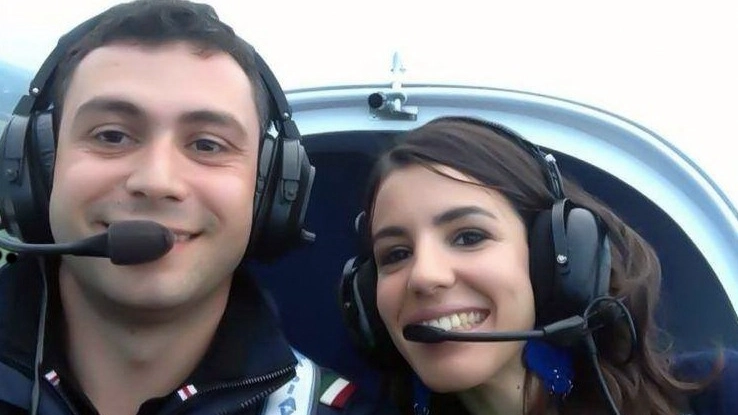 Claudio Grigoletto con Marilia Silva Rodrigues Martins