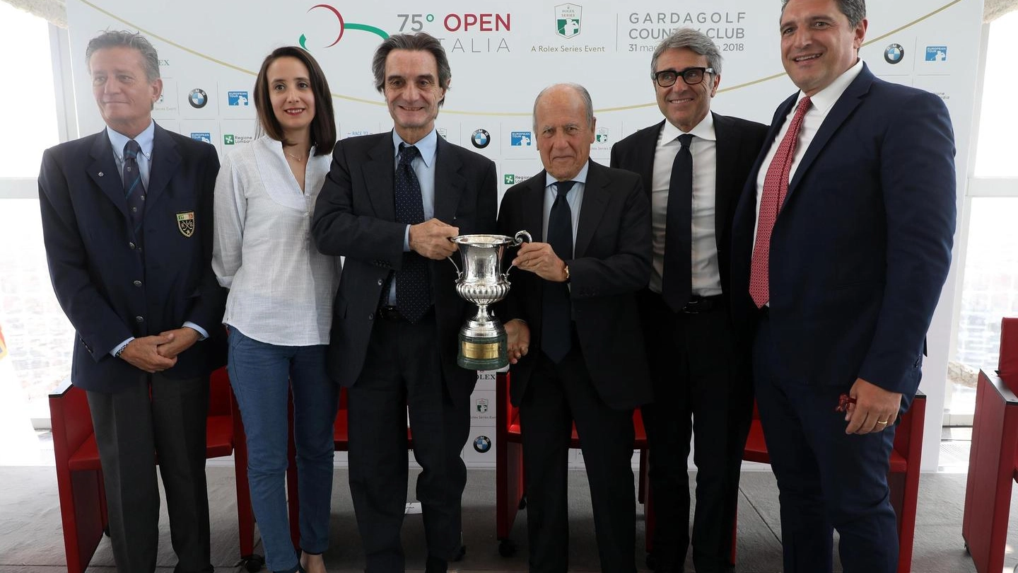 La presentazione dell'Open d'Italia di golf