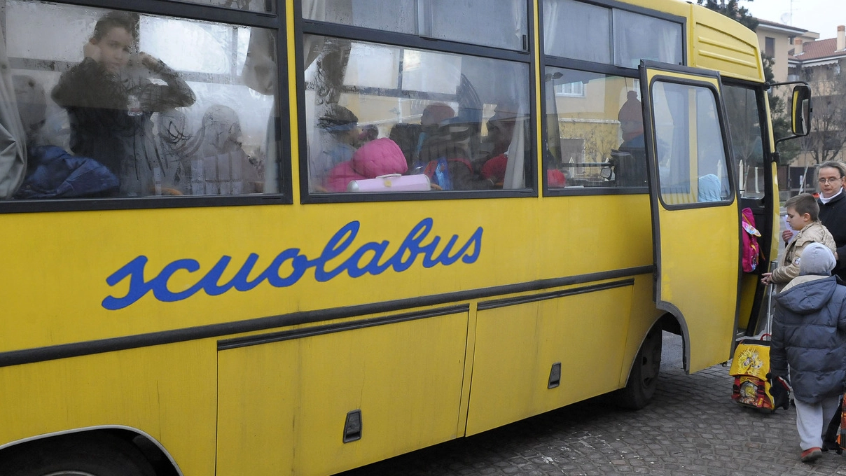 Uno scuolabus (foto repertorio)