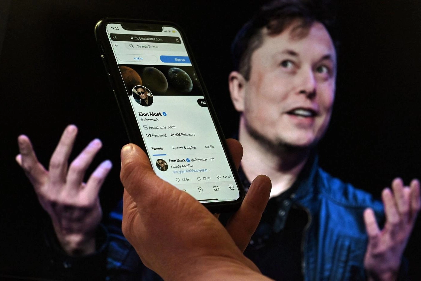 Elon Musk, proprietario di Twitter
