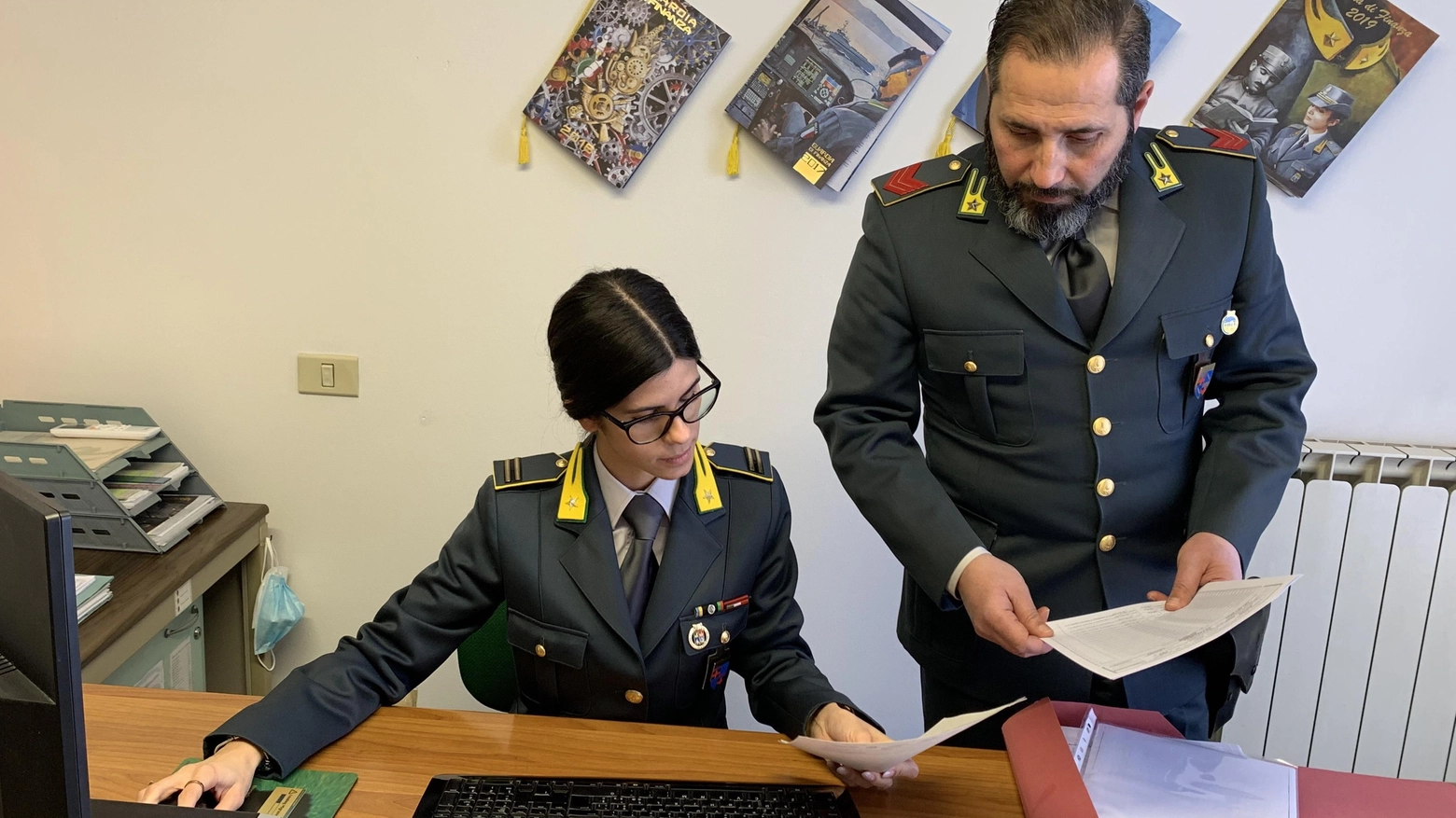 La guardia di Finanza La guardia di Finanza