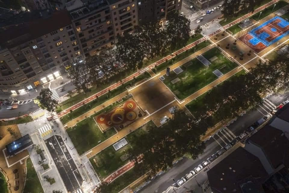 M4 viale Argonne (foto Luca Pagano, pagina Facebook Milano progetti e cantieri)