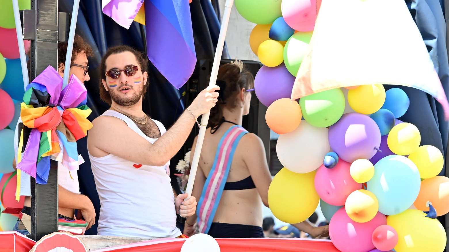 Un momento dell'edizione 2022 di Milano Pride Un momento dell'edizione 2022 di Milano Pride