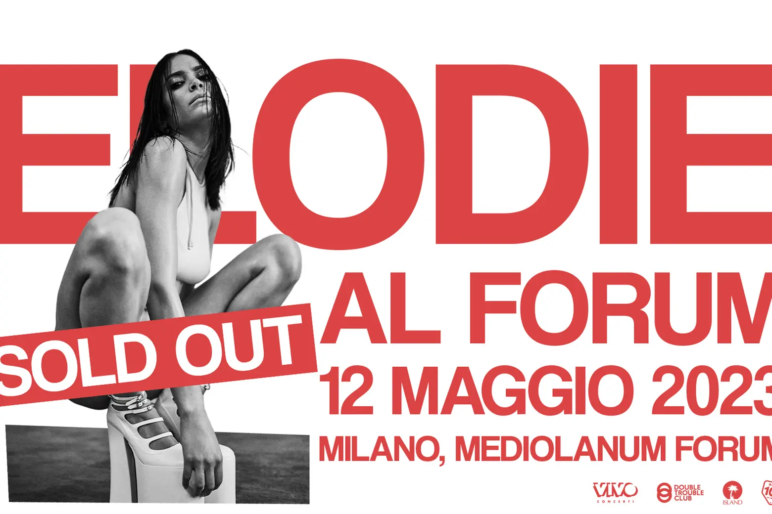 Elodie, sold out il concerto al Mediolanum Forum di Assago