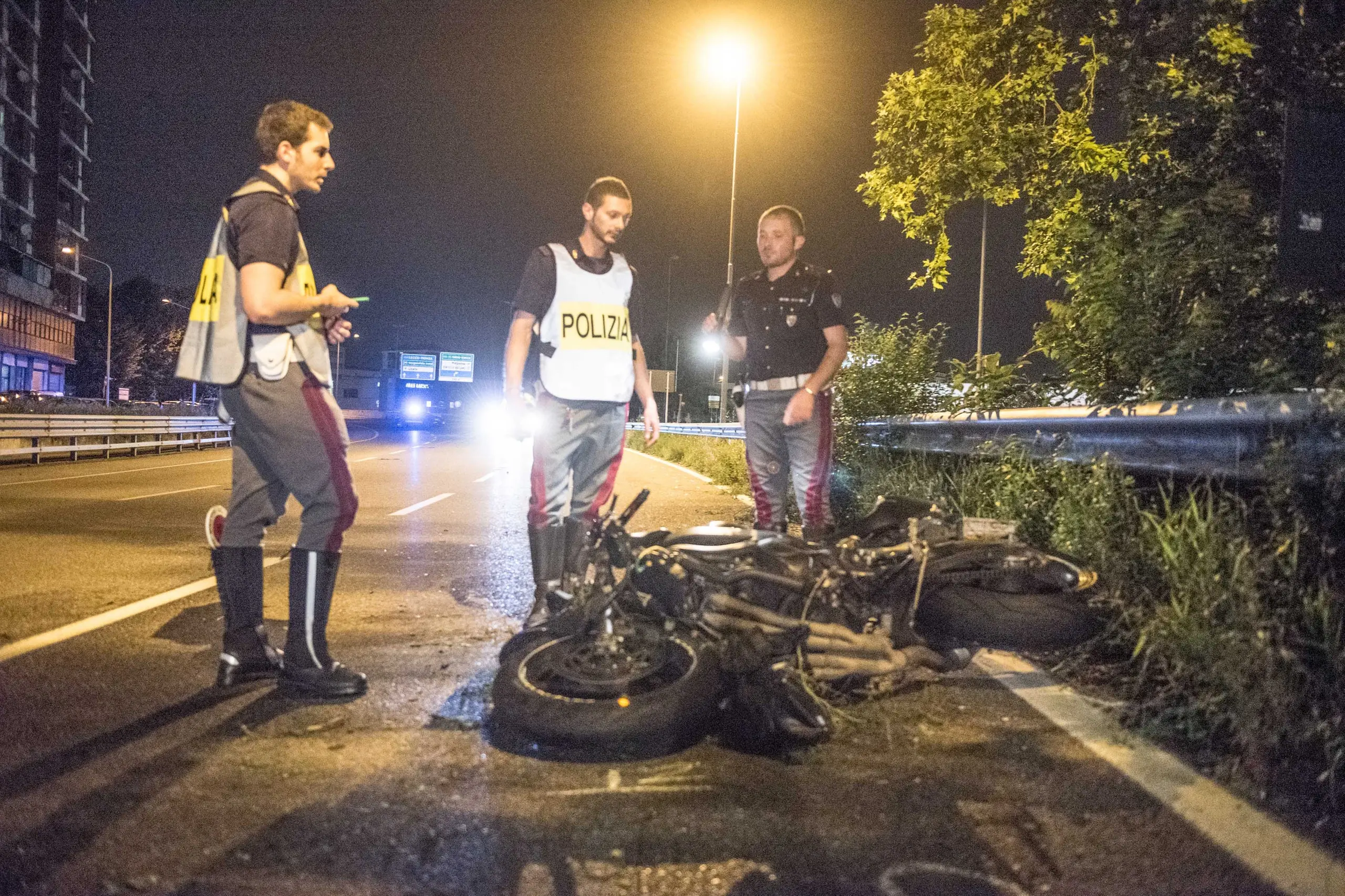 Tragico incidente in moto, muore 42enne di Vimercate