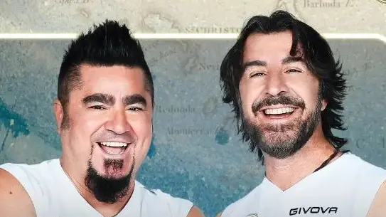 Paolo Noise e Marco Mazzoli (Instagram Isola dei Famosi 2023)