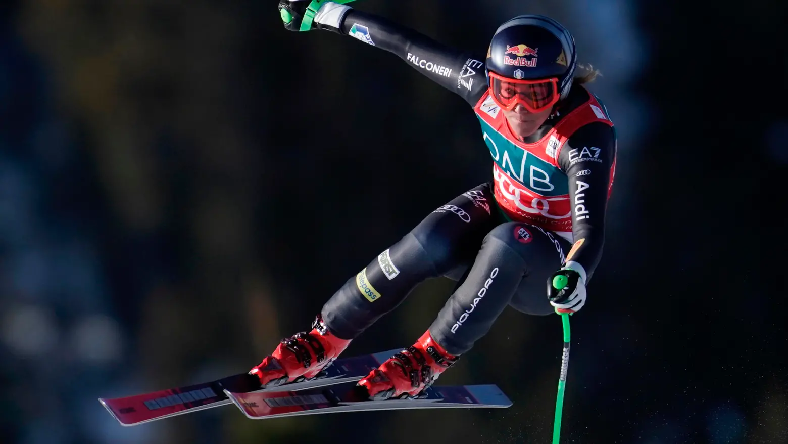 Sofia Goggia nella gara di Kvitfjel